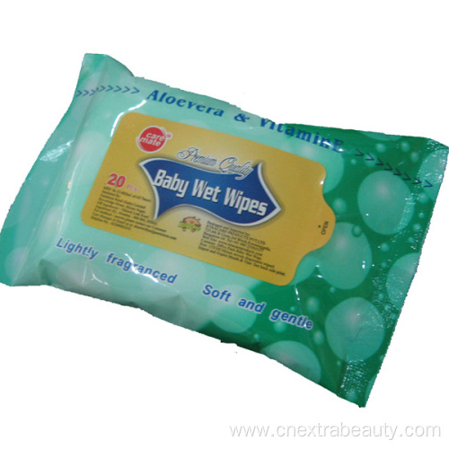 Fragrance Baby Cleaning Biodegradable Wet Wipes